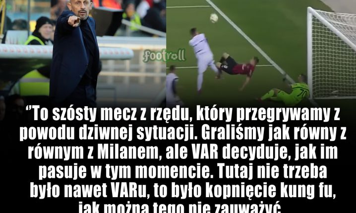 Trener Chievo OSTRO o golu Piątka!